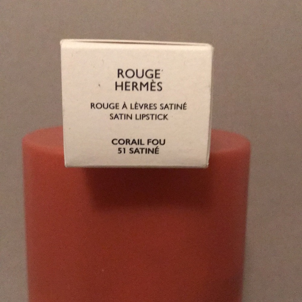 Envy alert! Last existing online of limited edition Hermes rouge Corail Fou 51 - Picture 7 of 10